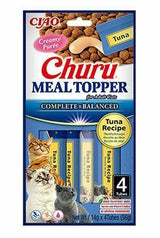 Inaba Churu Meal Topper Recompensa Cremoasa Reteta Ton 4 buc - imagine 1