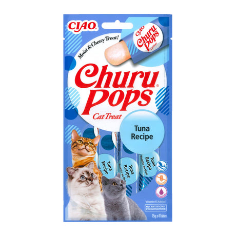 Inaba Churu Pops Recompensa Suculenta cu Ton - imagine 1