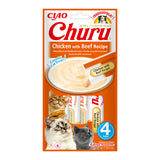Inaba Churu Recompensa Cremoasa cu Pui si Vita - imagine 1