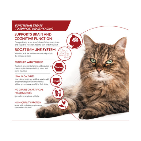 Inaba Churu Recompensa Cremoasa cu Ton pentru Pisici Senior - imagine 3