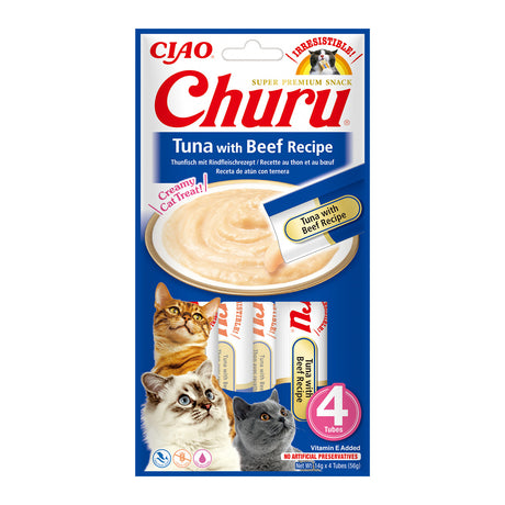 Inaba Churu Recompensa Cremoasa cu Ton si Vita - imagine 1