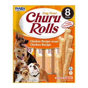 Inaba Churu Rolls Recompense pentru caini cu Pui - imagine 1