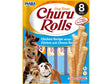 Inaba Churu Rolls Recompense pentru caini cu Pui si Branza