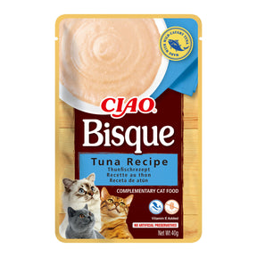 Inaba Ciao Churu Bisque pentru Pisici cu Ton - imagine 1