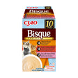 Inaba Ciao Churu Bisque Variety cu Pui, Pui si Vita, Ton si Somon 10 Buc - imagine 1