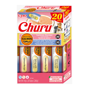 Ciao Churu Cat Variety cu Somon si Ton 20 Buc