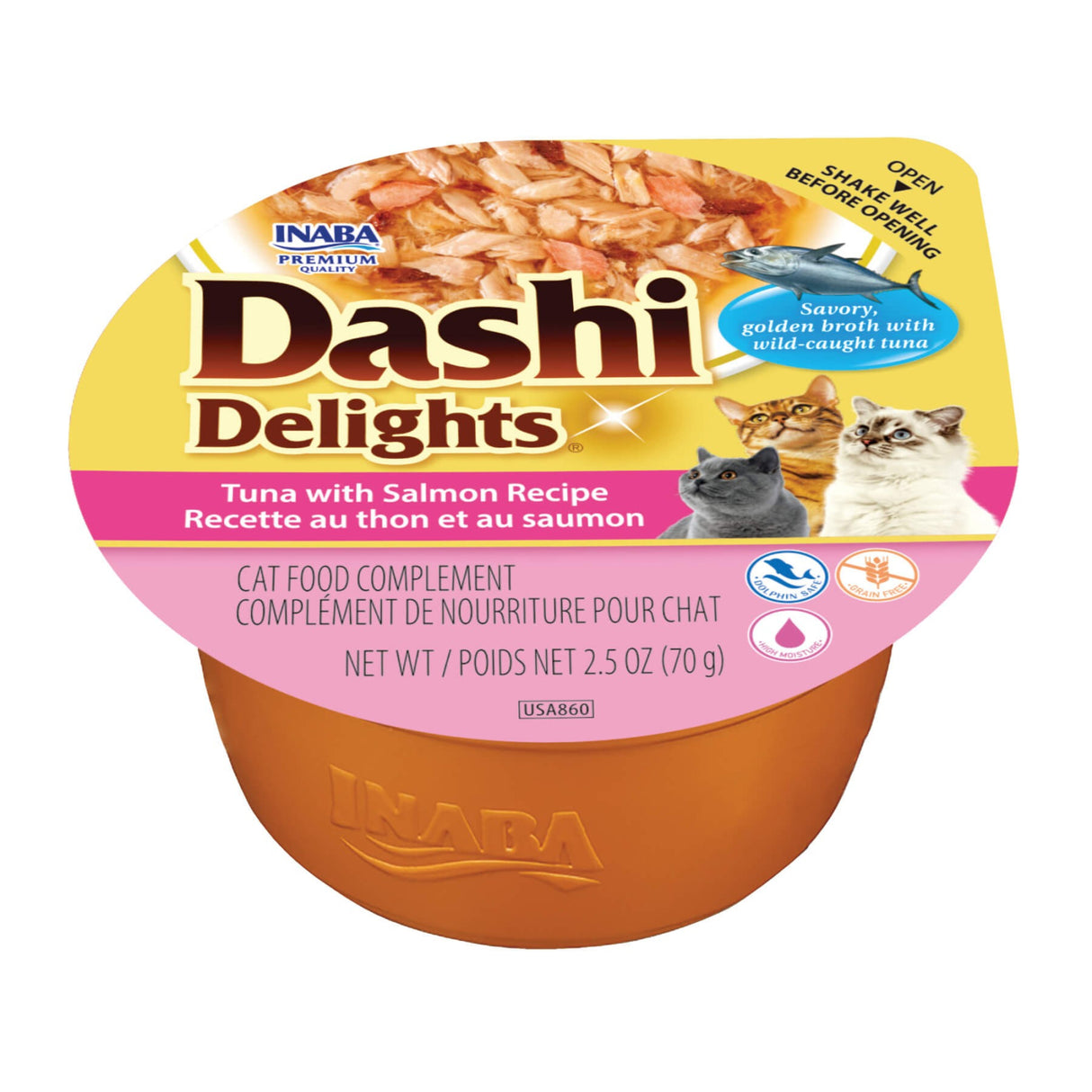 Inaba Ciao Dashi Delights pentru pisici cu Ton si Somon - imagine 1
