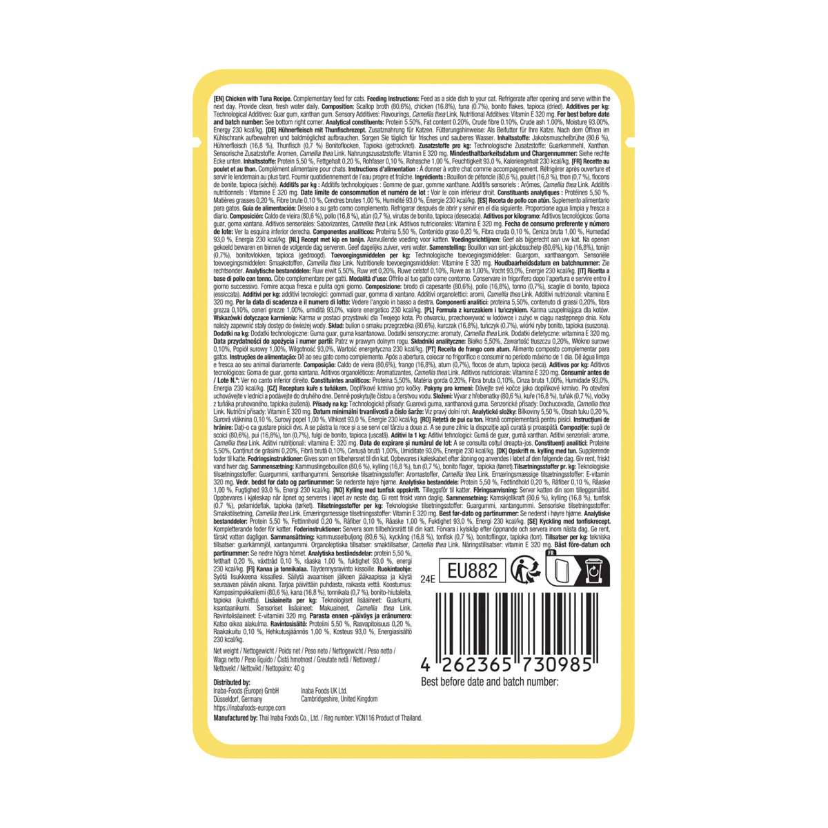 Inaba Ciao Dashi Delights Silky Broth Reteta cu Pui si Ton - imagine 2