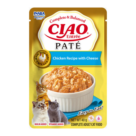 Ciao Entree Pate Reteta cu Pui si Branza 40 Gr