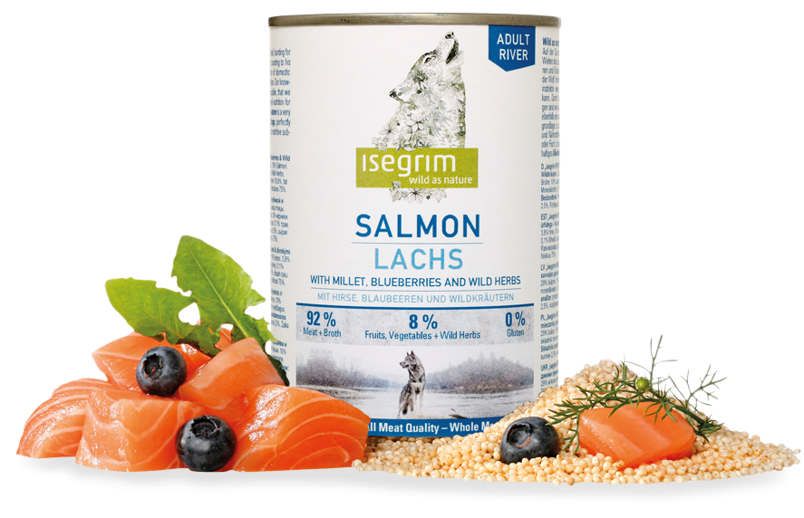 Conserva Isegrim Dog Adult - Salmon