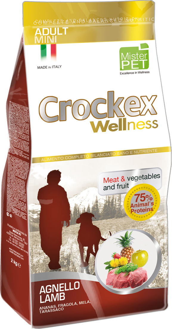 Crockex Wellness Dog Adult Mini Lamb&Rice 7.5kg