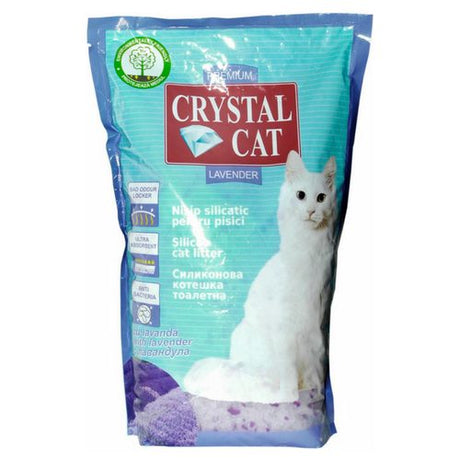 Crystal Cat Nisip Silicatic Lavanda
