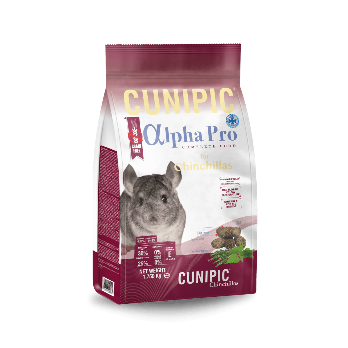 Cunipic Alpha Pro Hrana pentru Chinchilla 500 Gr