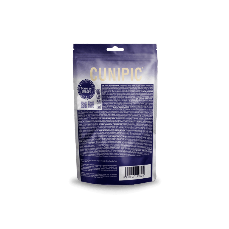 Cunipic Alpha Pro Snack cu Fructe de Padure pentru Rozatoare 50 Gr