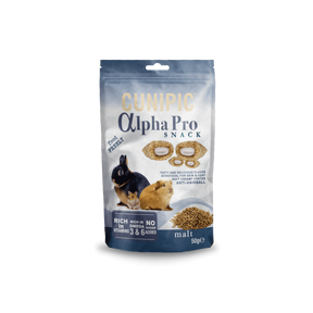 Cunipic Alpha Pro Snack cu Malt pentru Rozatoare 50 Gr
