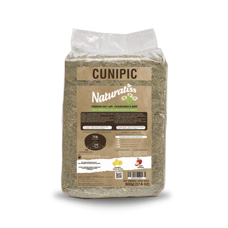 Cunipic Naturaliss Fan cu Musetel si Menta pentru Rozatoare 500 Gr