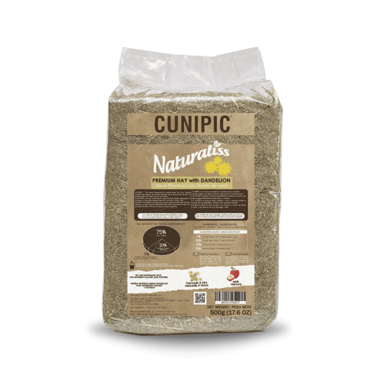 Cunipic Naturaliss Fan cu Papadie pentru Rozatoare 500 Gr