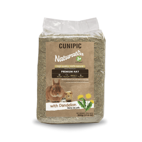 Cunipic Naturaliss Fan cu Papadie pentru Rozatoare 500 Gr