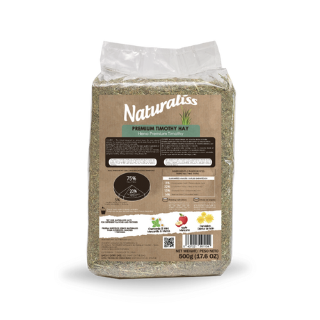 Cunipic Naturaliss Timothy Fan pentru Rozatoare 500 Gr