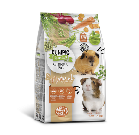 Cunipic Premium Line Hrana pentru Porcusori de Guineea 700 Gr