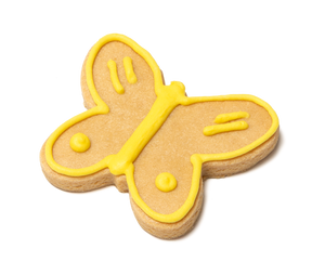 Doggyebag Biscuit Artizanal Butterfly cu Glazura de Iaurt pentru Caini 30 Gr