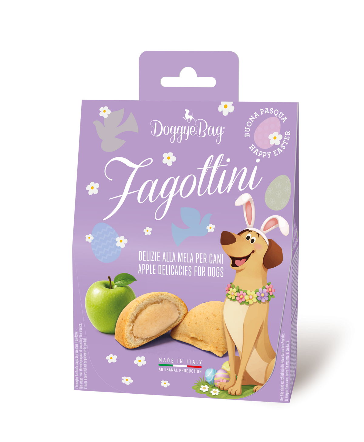 Doggyebag Fagottini Biscuiti Fragezi cu Umplutura de Mar pentru Caini 110 Gr