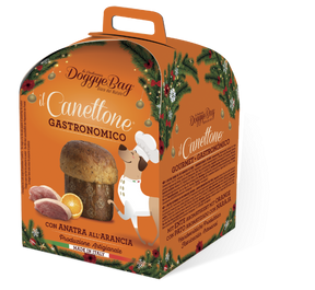 DoggyeBag Doggyebag Canettone Gastronomic cu Rata si Portocale 125 Gr - imagine 1