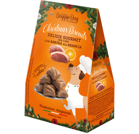DoggyeBag Doggyebag Christmas Biscuits cu Rata si Portocala 180 g - imagine 1