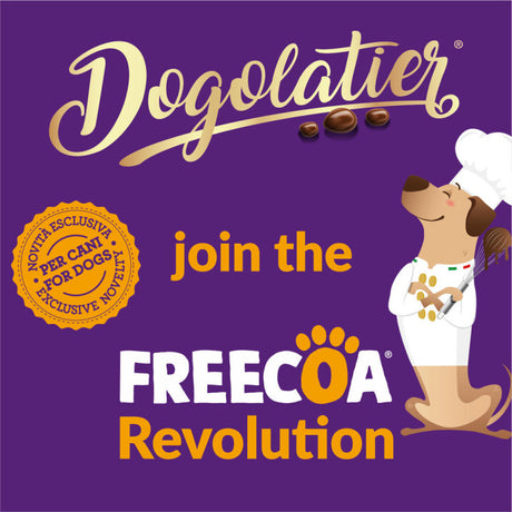 Doggyebag Dogolatier Biscuiti Frollini cu Freecoa pentru Caini 180 Gr