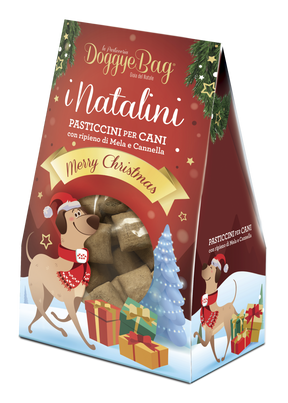 DoggyeBag Doggyebag I Natalini Biscuiti de Craciun cu Mar si Scortisoara 180 Gr