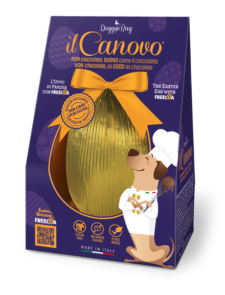Doggyebag Il Canovo Ou de Paste fara Cacao creat Special pentru Caini 60 Gr