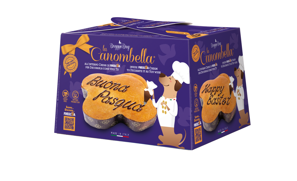 Doggyebag la Canombella Cozonac de Paste cu Freecoa pentru Caini 120 Gr