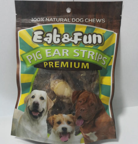 Eat&Amp;Fun Recompensa Pig Ear Strips