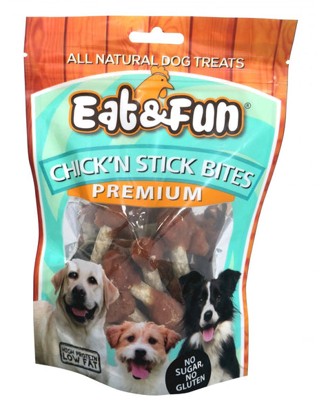 Eat&Fun Recompense Caini Chick'N Stick Bites