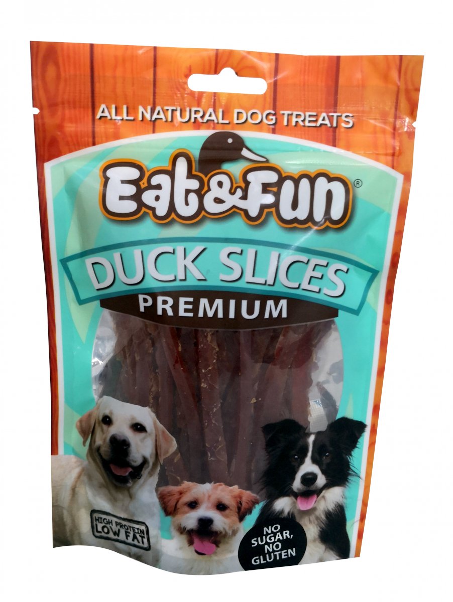 Eat&Fun Recompense Caini Duck Slices