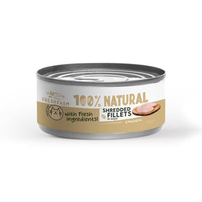 Fresh Farm Fresh Farm Cat Schredded Fillets cu Pui in Sos 70 Gr