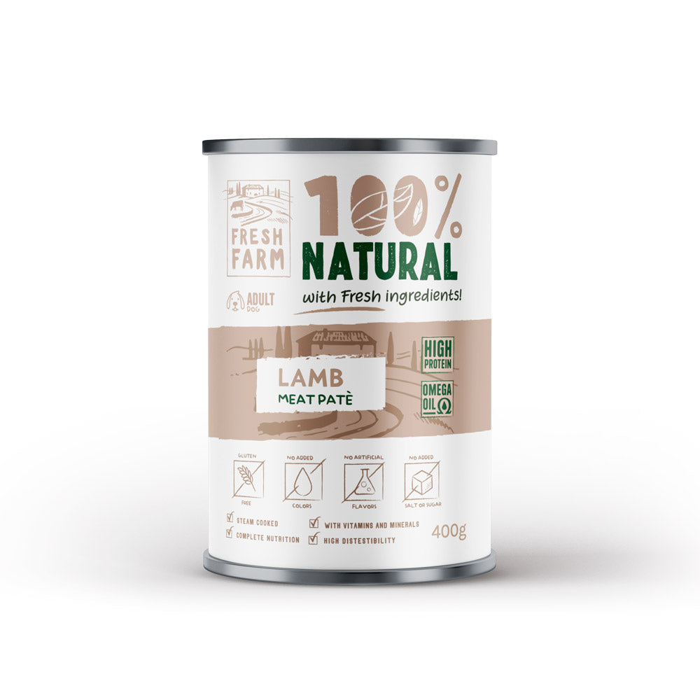 Fresh Farm Fresh Farm Smooth Conserva Hrana Umeda Pate cu Miel 400 Gr
