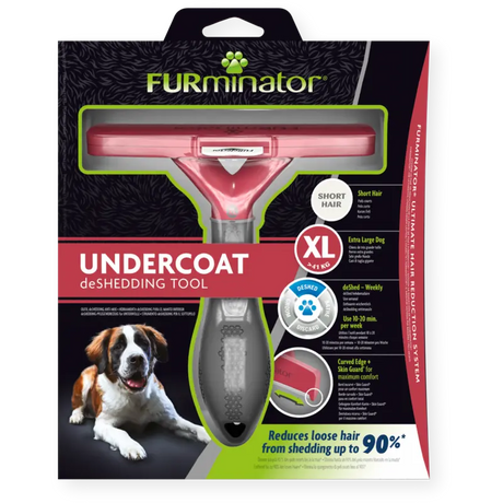 Furminator pentru Caini de Talie Foarte Mare cu Par Scurt XL