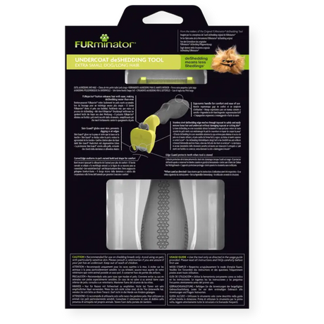 Furminator pentru Caini de Talie Foarte Mica cu Par Lung XS