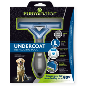 Furminator pentru Caini de Talie Mare cu Par Lung L