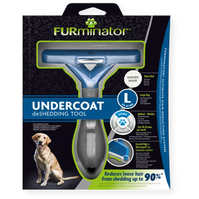 Furminator pentru Caini de Talie Mare cu Par Scurt L