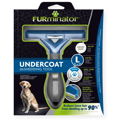 Furminator pentru Caini de Talie Mare cu Par Scurt L