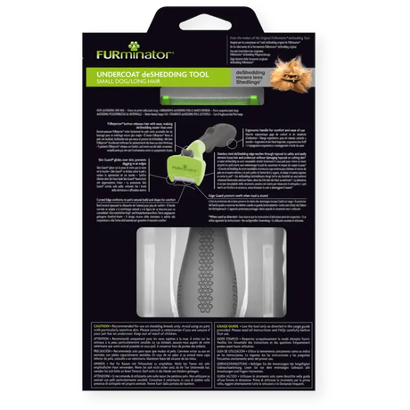 Furminator pentru Caini de Talie Mica cu Par Lung S