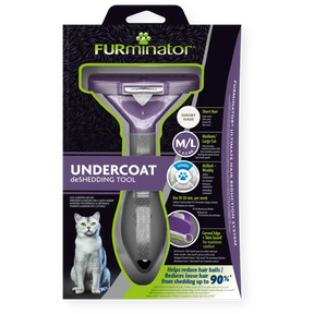 Furminator pentru Pisica cu Par Scurt M-L