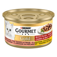 Gourmet Gourmet Gold Double Pleasure Pui si Somon in Sos