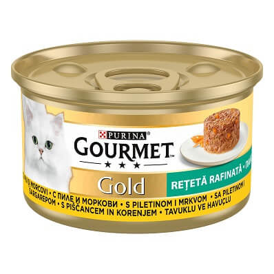 Gourmet Gourmet Gold Savoury Cake Pui si Morcovi Conserva