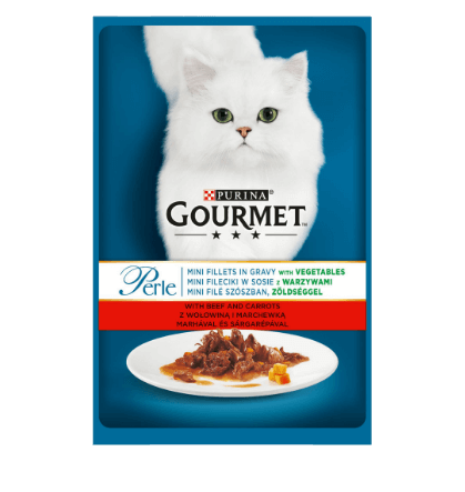 Gourmet Gourmet Perle Vita si Morcovi in Sos Plic
