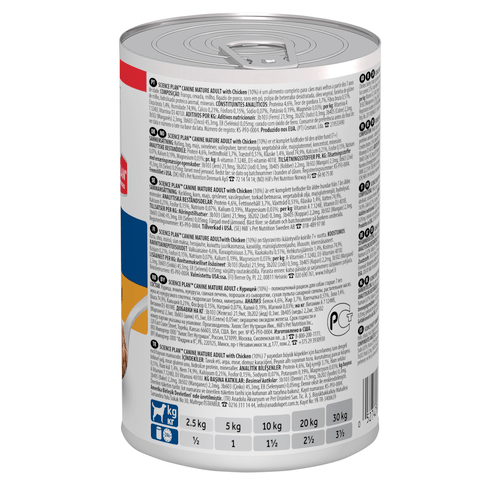 Hill's Hill's Science Canine Mature Chicken Can - imagine 2