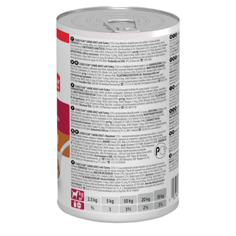Hill's Hill's Science Canine Adult Turkey Can - imagine 2