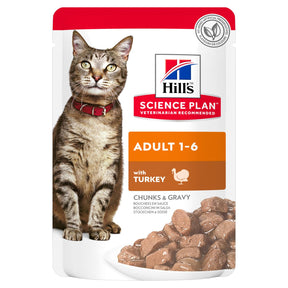 Hill's Hills SP Feline Adult Turkey Pouch